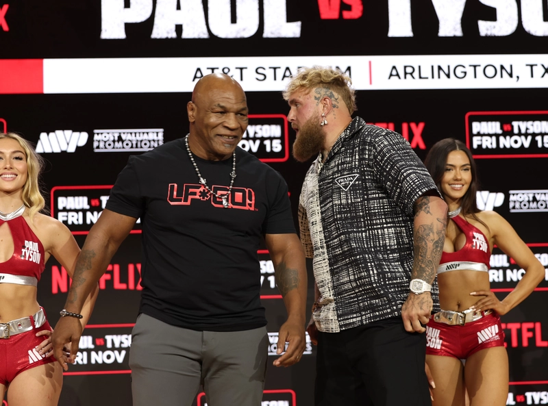 Jake Paul vs. Mike Tyson full card revealed for Netflix event on Nov. 15