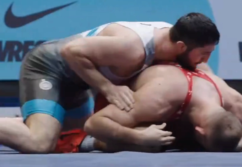 Video: Abdulrashid Sadulaev shuts out David Taylor in battle of Olympic gold medalists